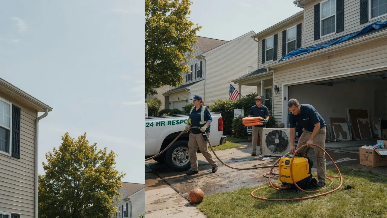 Emergency Water Damage Restoration in Vanderbilt, PA near me